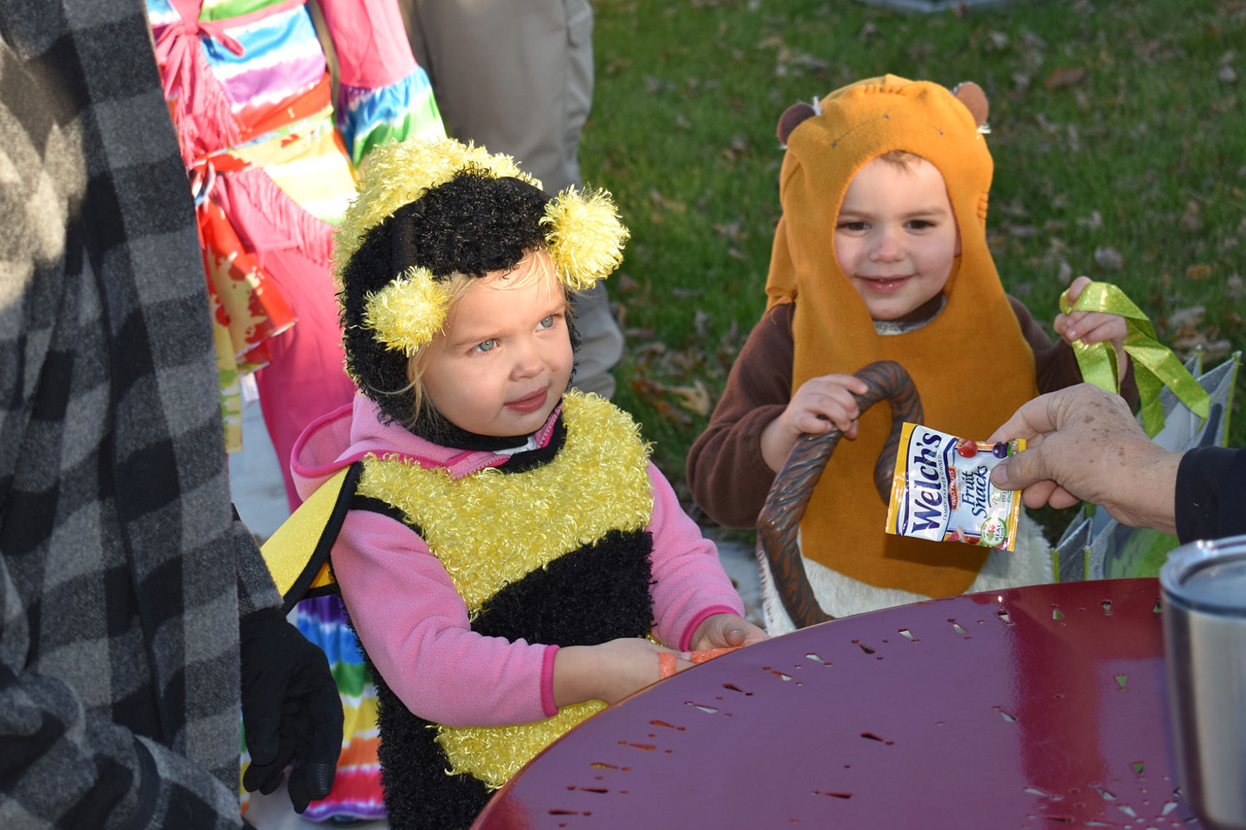 Pandemic Halloween - Handing Out Candy